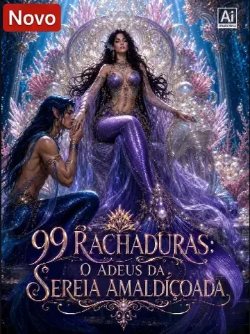 Capa de 99 Rachaduras: o Adeus da Sereia Amaldiçoada