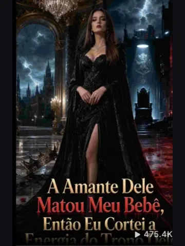 Capa de A Amante Dele Matou Meu Bebê, Então Eu Cortei a Energia do Trono