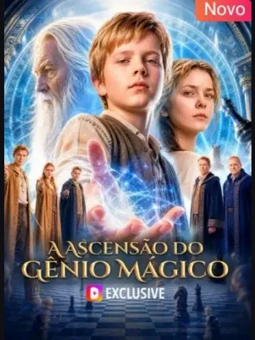 Capa de A Ascensão do Gênio Mágico