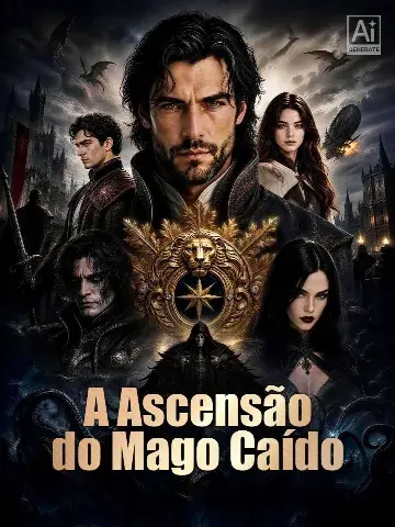 Capa de A Ascensão do Mago Caído