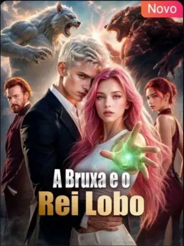 Capa de A Bruxa e o Rei Lobo