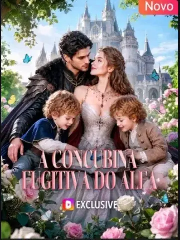 Capa de A Concubina Fugitiva do Alfa