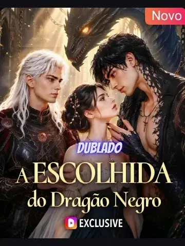 Capa de A Escolhida do Dragão Negro