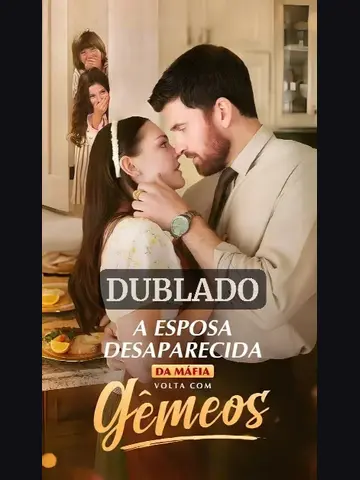 Capa de A Esposa Desaparecida da Máfia Volta com Gêmeos