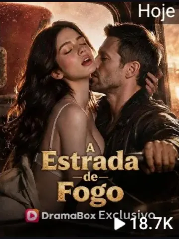 Capa de A Estrada de Fogo