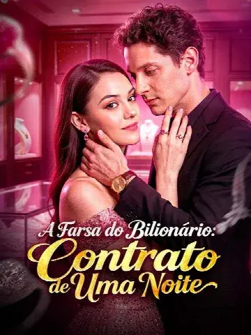 Capa de A Farsa do Bilionário: Contrato de uma Noite