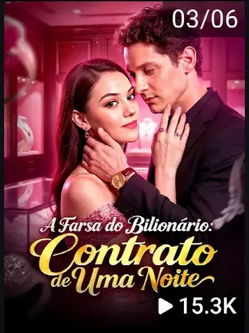 Capa de A Farsa do Bilionário Contrato de uma Noite