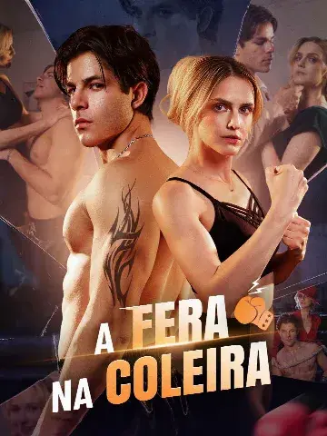 Capa de A Fera na Coleira
