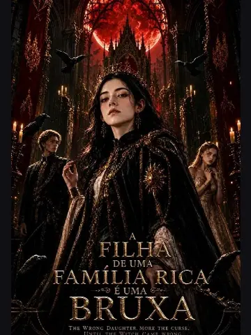 Capa de A Filha de uma Família Rica É uma Bruxa / The Wrong Daughter. More the Curse. Until Love Breaks It