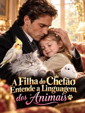 Capa de A Filha do Chefão Entende a Linguagem dos Animais