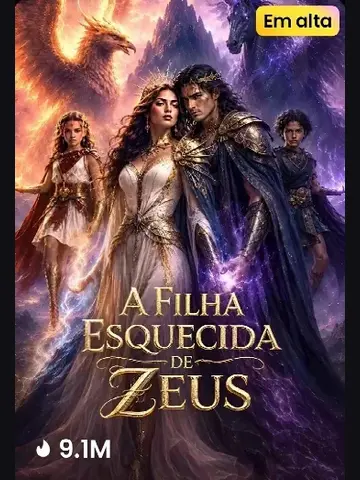 Capa de A Filha Esquecida de Zeus