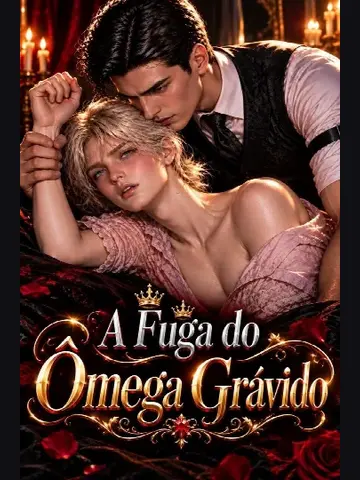 Capa de A Fuga do Ômega Grávido