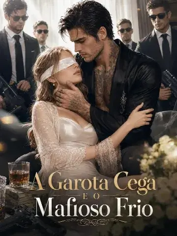 Capa de A Garota Cega e o Mafioso Frio