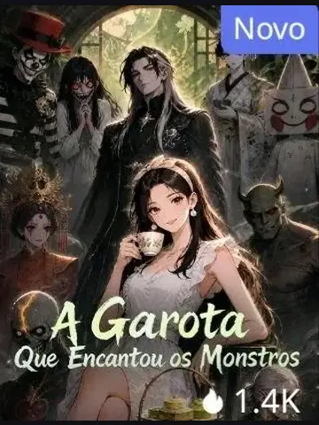 Capa de A Garota que Encantou os Monstros