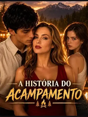 Capa de A História do Acampamento / The Camping Night