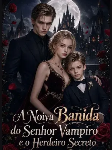 Capa de A Noiva Banida do Senhor Vampiro e o Herdeiro Secreto