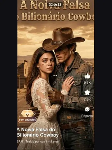 Capa de A Noiva Falsa do Bilionário Cowboy