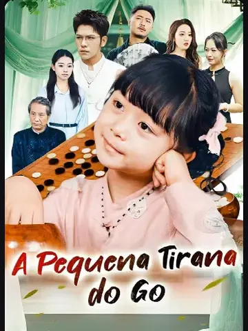 Capa de A Pequena Tirana do Go / O Mestre do Tabuleiro