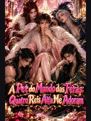 Capa de A Pet do Mundo das Feras: Quatro Reis Alfa Me Adoram