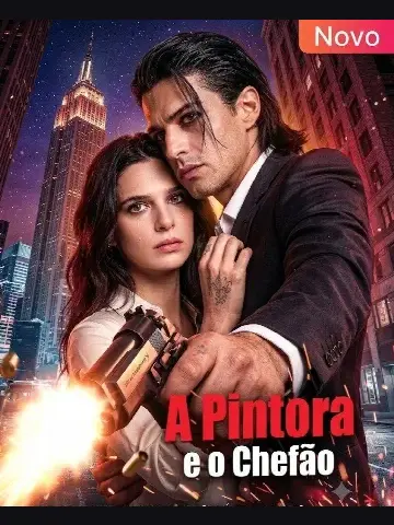 Capa de A Pintora e o Chefão