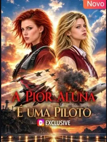 Capa de A Pior Aluna É uma Piloto