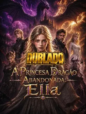 Capa de A Princesa Dragão Abandonada Ella