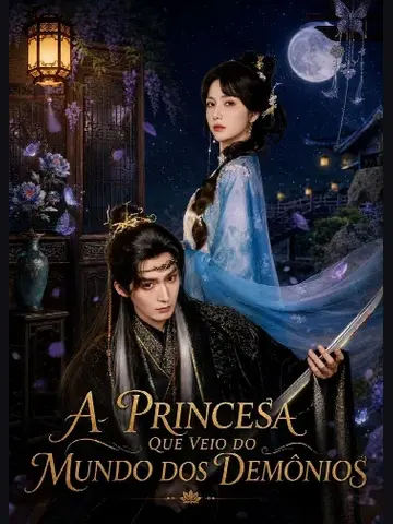 Capa de A Princesa que Veio do Mundo dos Demônios