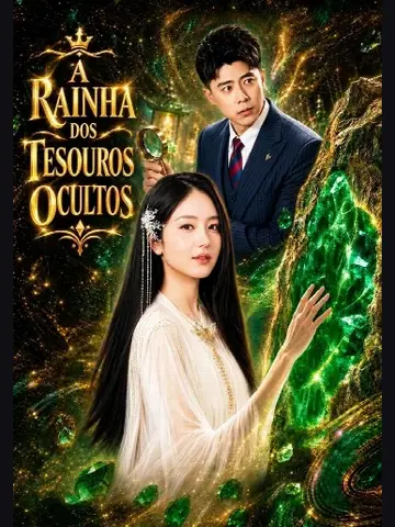 Capa de A Rainha dos Tesouros Ocultos