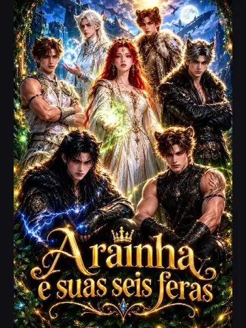 Capa de A Rainha e Suas Seis Feras