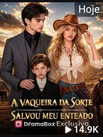 Capa de A Vaqueira da Sorte Salvou Meu Enteado