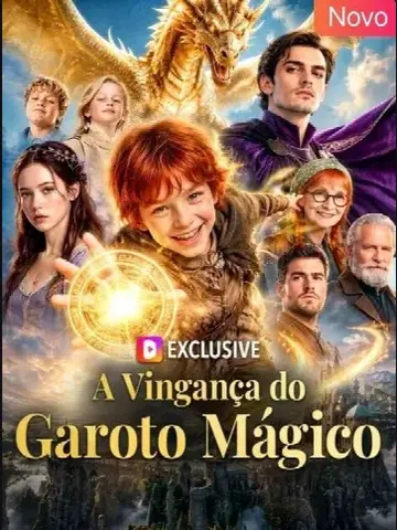 Capa de A Vingança do Garoto Mágico