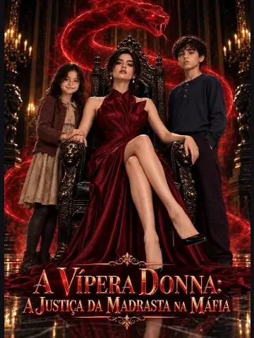 Capa de A Vípera Donna: a Justiça da Madrasta na Máfia