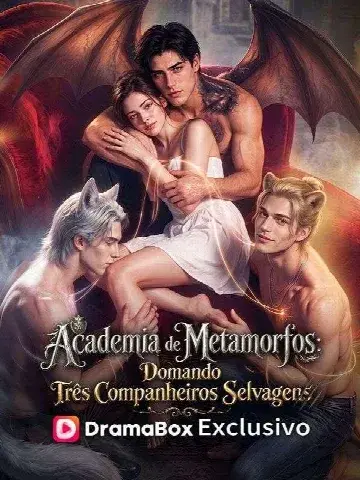 Capa de Academia de Metamorfos: Domando Três Companheiros Selvagens