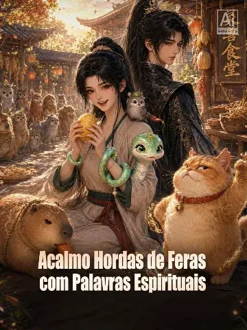 Capa de Acalmo Hordas de Feras com Palavras Espirituais