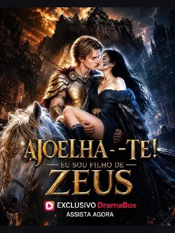 Capa de Ajoelhe-se! Eu Sou Filho de Zeus