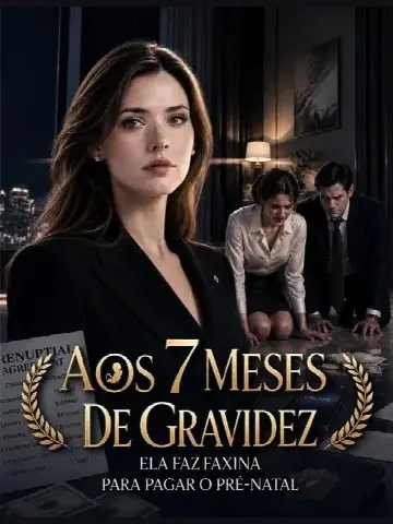 Capa de Aos 7 Meses de Gravidez: Ela Faz Faxina para Pagar o Pré-natal