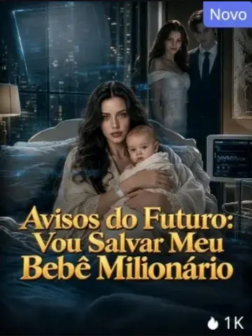 Capa de Avisos do Futuro: Vou Salvar Meu Bebê Milionário