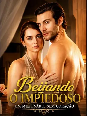 Capa de Beijando o Impiedoso Bilionário