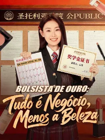 Capa de Bolsista de Ouro: Tudo É Negócio, Menos a Beleza