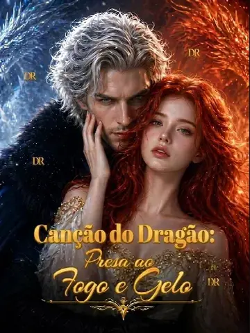 Capa de Canção do Dragão: Presa ao Fogo e Gelo