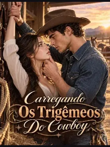 Capa de Carregando os Trigêmeos do Cowboy