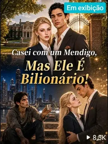 Capa de Casei com um Mendigo, mas Ele É Bilionário!