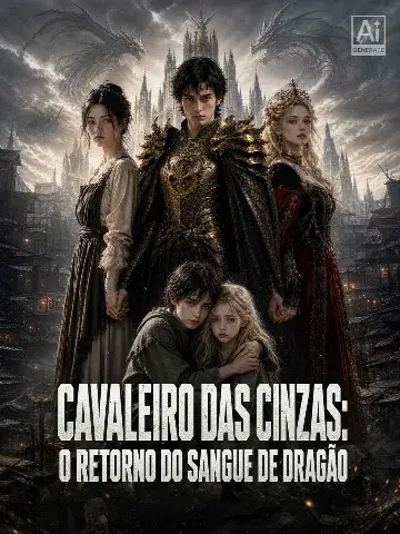 Capa de Cavaleiro das Cinzas: o Retorno do Sangue de Dragão