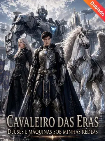 Capa de Cavaleiro das Eras: Deuses e Máquinas Sob Minhas Rédeas