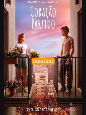 Capa de Coração Partido / Gravação de Cinema