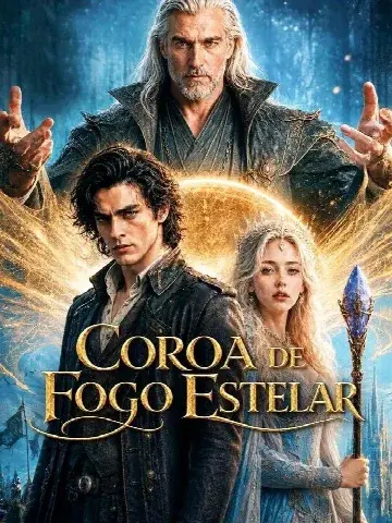 Capa de Coroa de Fogo Estelar