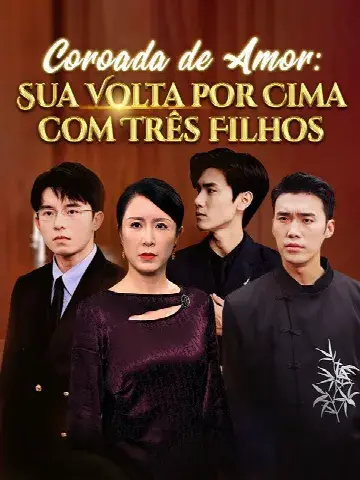 Capa de Coroada de Amor: Sua Volta por Cima com Três Filhos