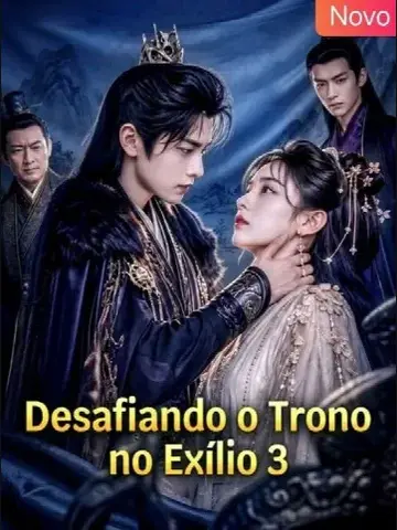 Capa de Desafiando o Trono no Exílio 3