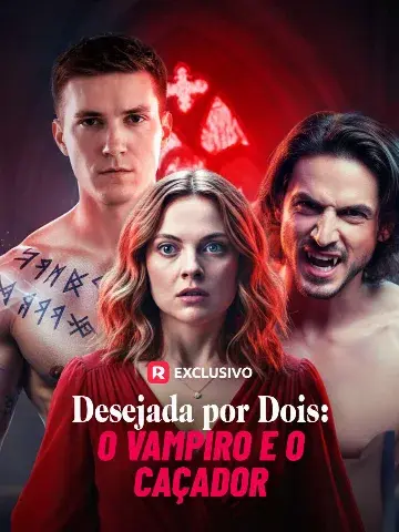 Capa de Desejada por Dois: o Vampiro e o Caçador