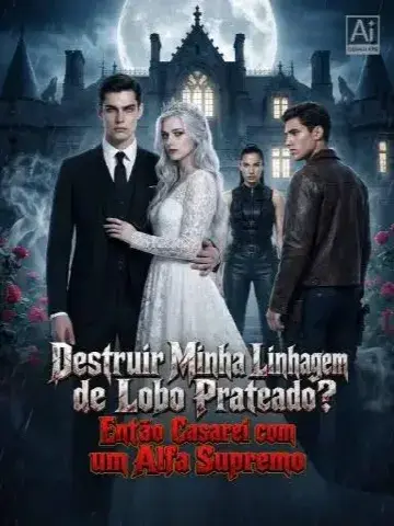 Capa de Destruir Minha Linhagem de Lobo Prateado? Então Casarei com um Alfa Supremo